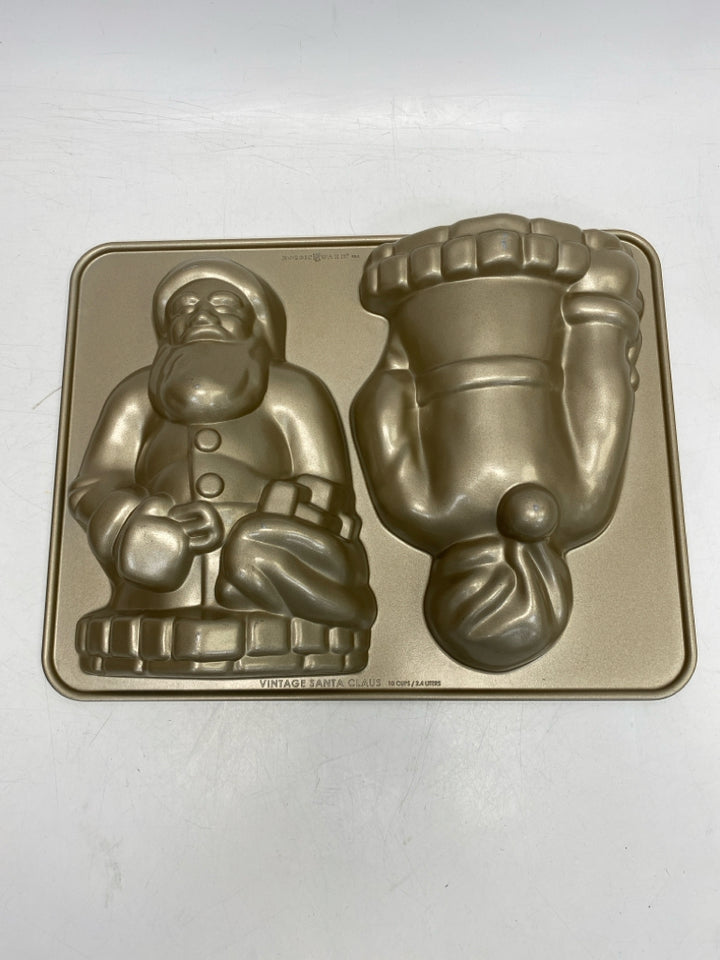 Nordic Ware Gold Metal Christmas