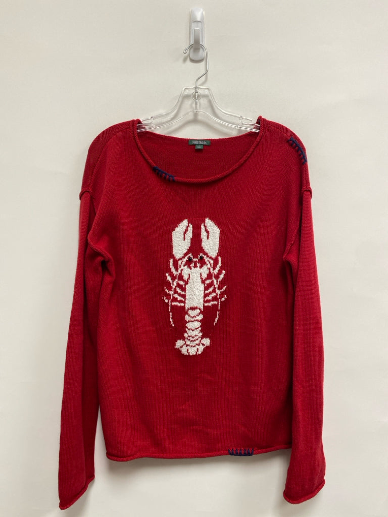 wild fable Size S Red White Lobsters Ladies Sweater