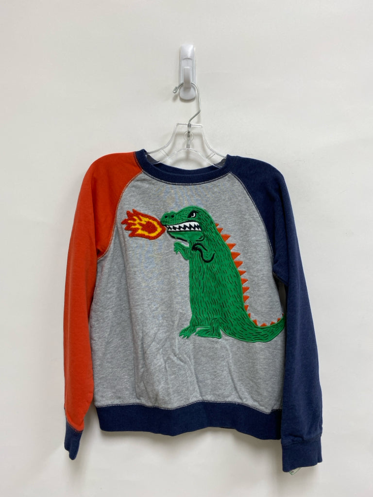 hanna Andersson SIZE 10 Navy/Gray Green Dinosaurs Boy&