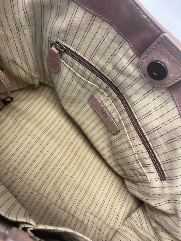 Frye Mauve Leather Handbag
