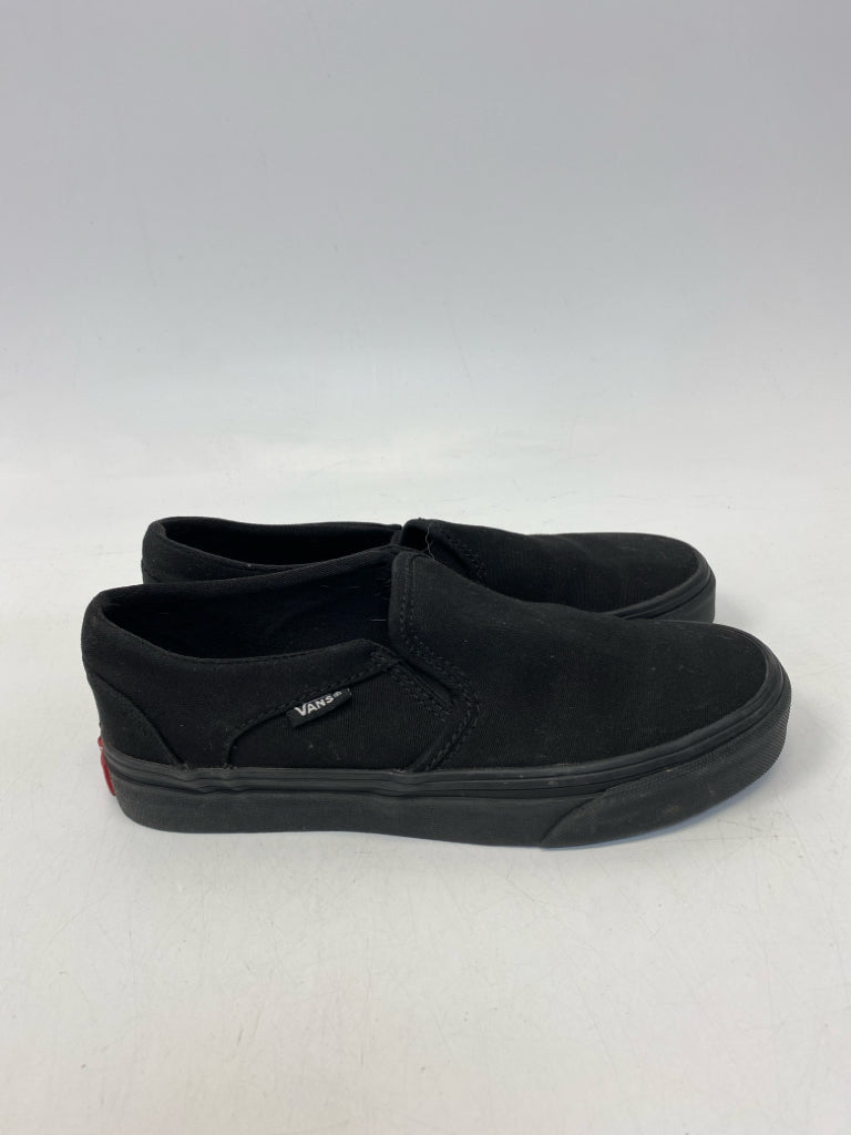 Vans US Shoe Size 6.5 Black Sneakers