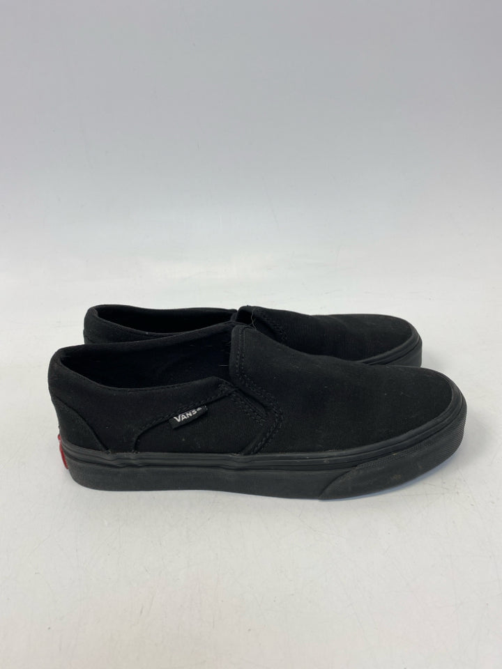Vans US Shoe Size 6.5 Black Sneakers