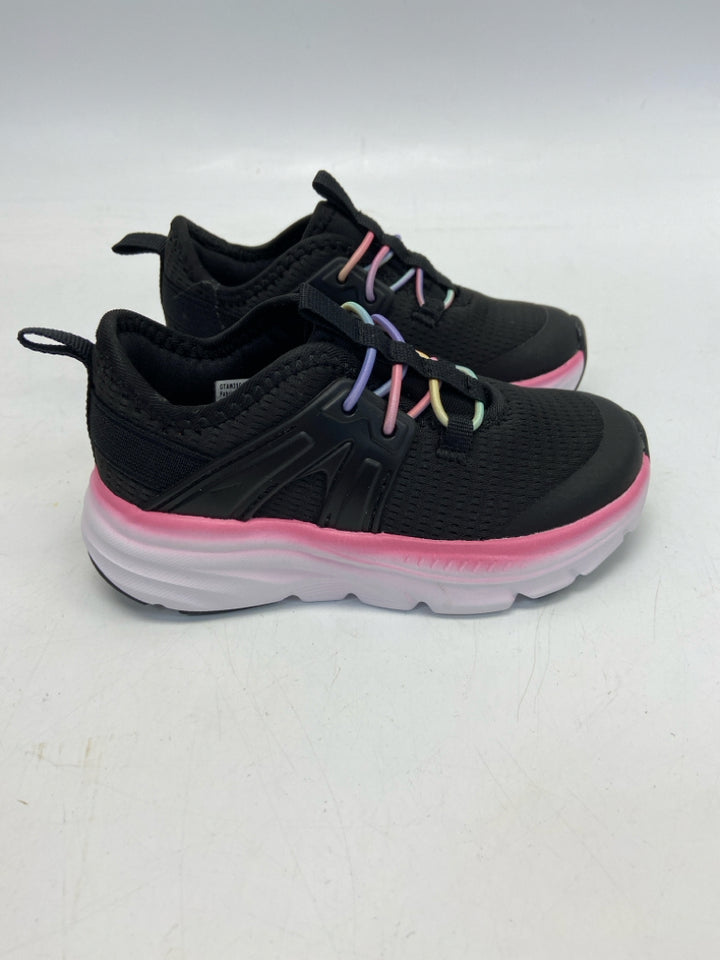 ATHLETIC WORKS SIZE 8 Black Multi Color Girl&
