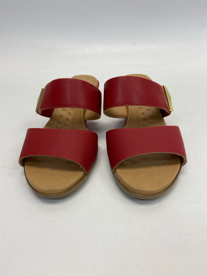 Size 7 Red Sandals