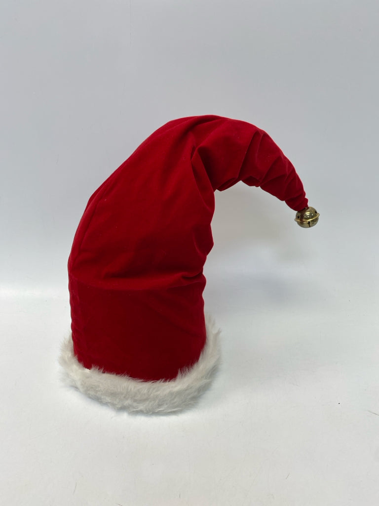 Dark Red White Trimmed Christmas
