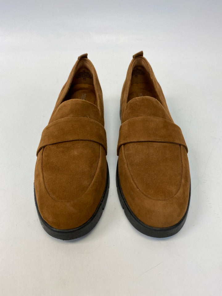 Rockport  Size 9 Brown Leather Flats