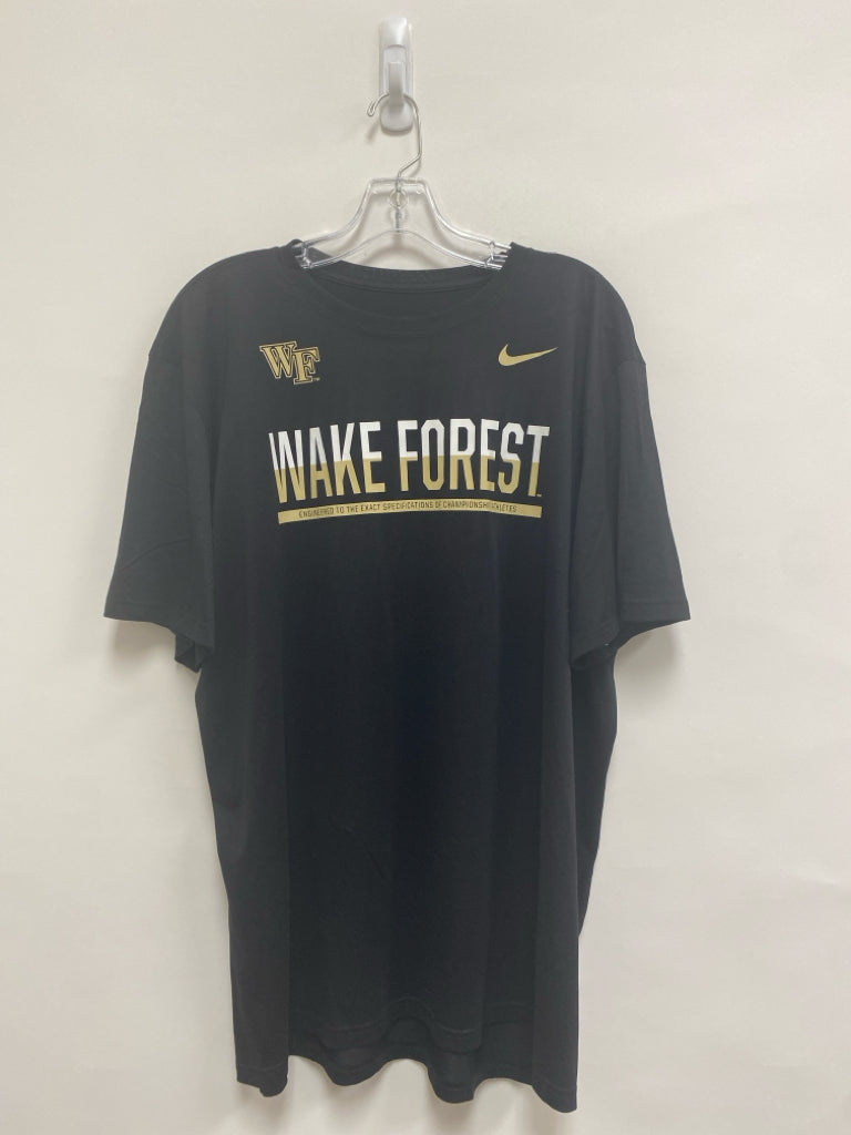 Nike Size XXL Black White/Tan Wake Forest Men&