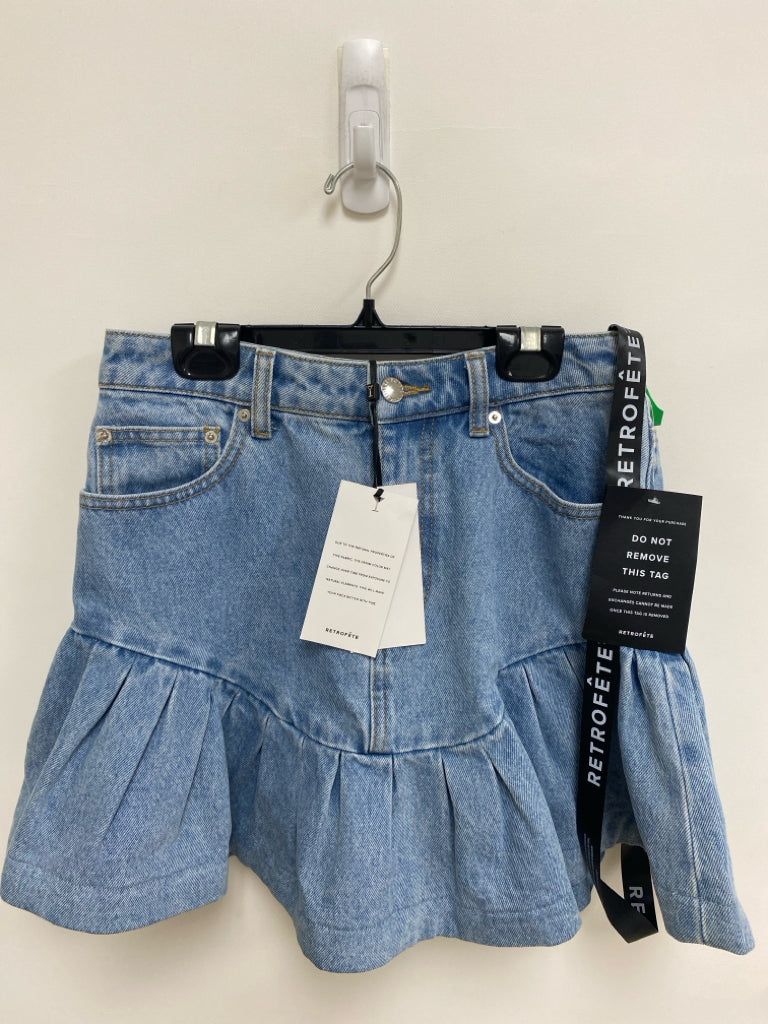 NWT Size S Light Blue Denim Ladies Skirt