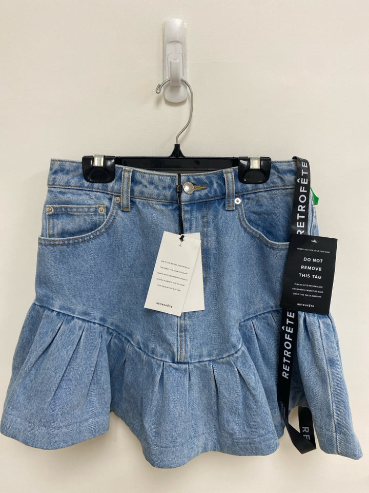 NWT Size S Light Blue Denim Ladies Skirt