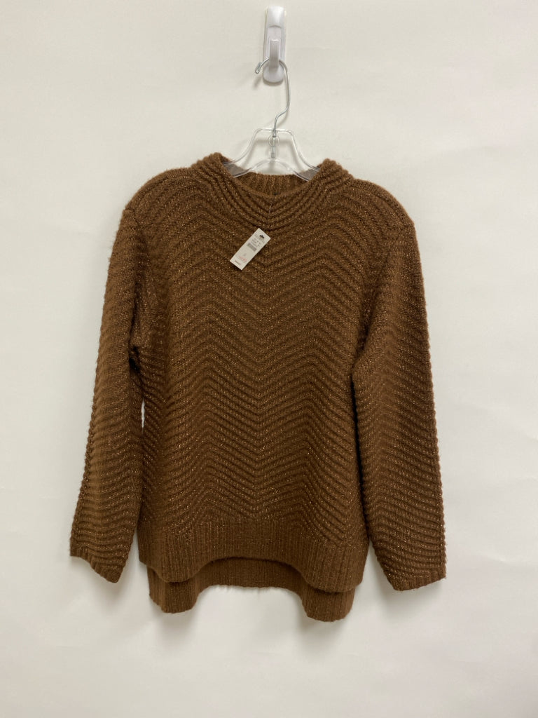 NWT Talbots Size S Brown Copper Texture Ladies Sweater