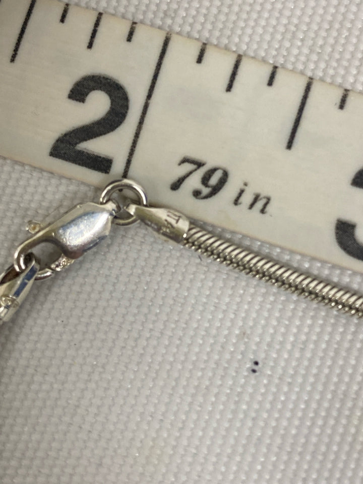 Gold Silver Pearl Necklace