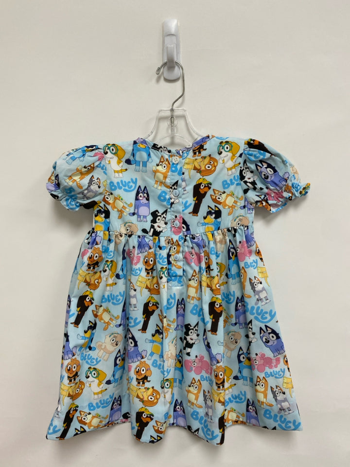 SIZE 5 Aqua Orange Bluey Girl&