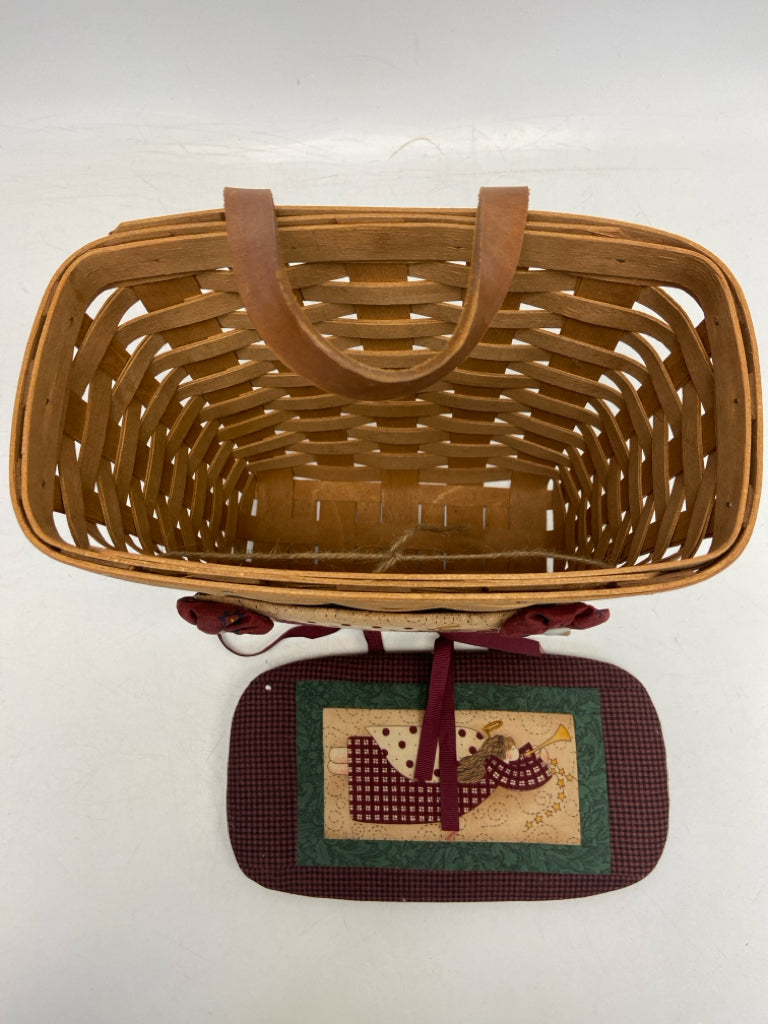 Brown Dark Red Basket