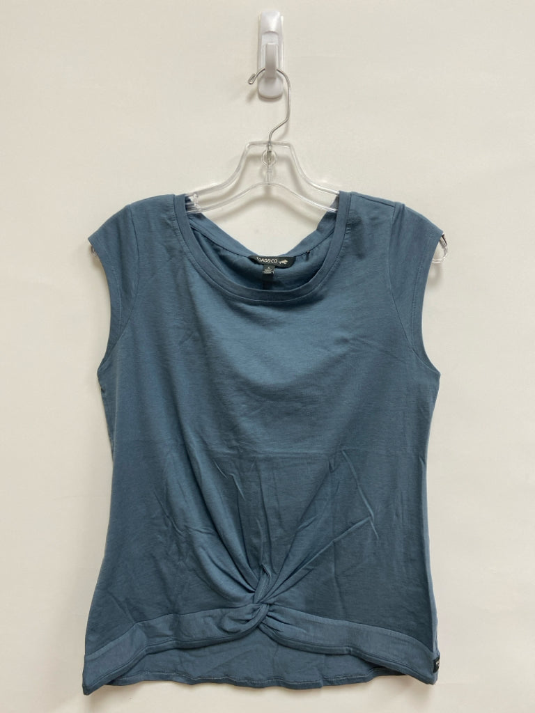 Toad &amp; Co. Size S Gray Twisted Sleeveless Ladies Top