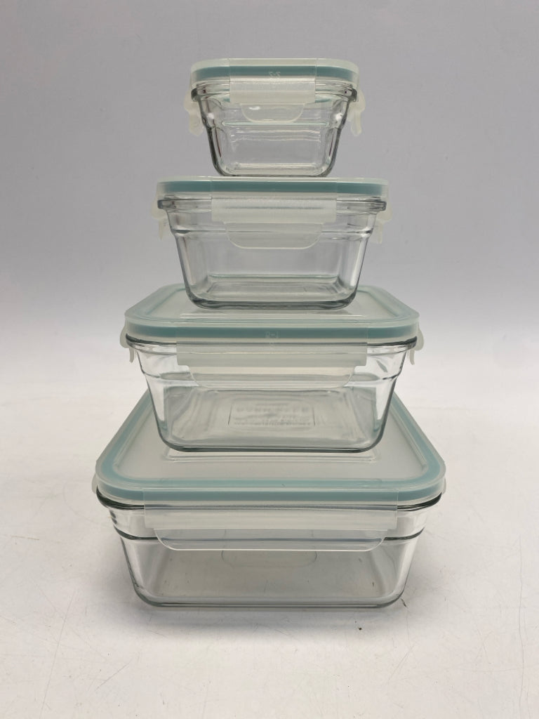 Clear Glass Storage Container