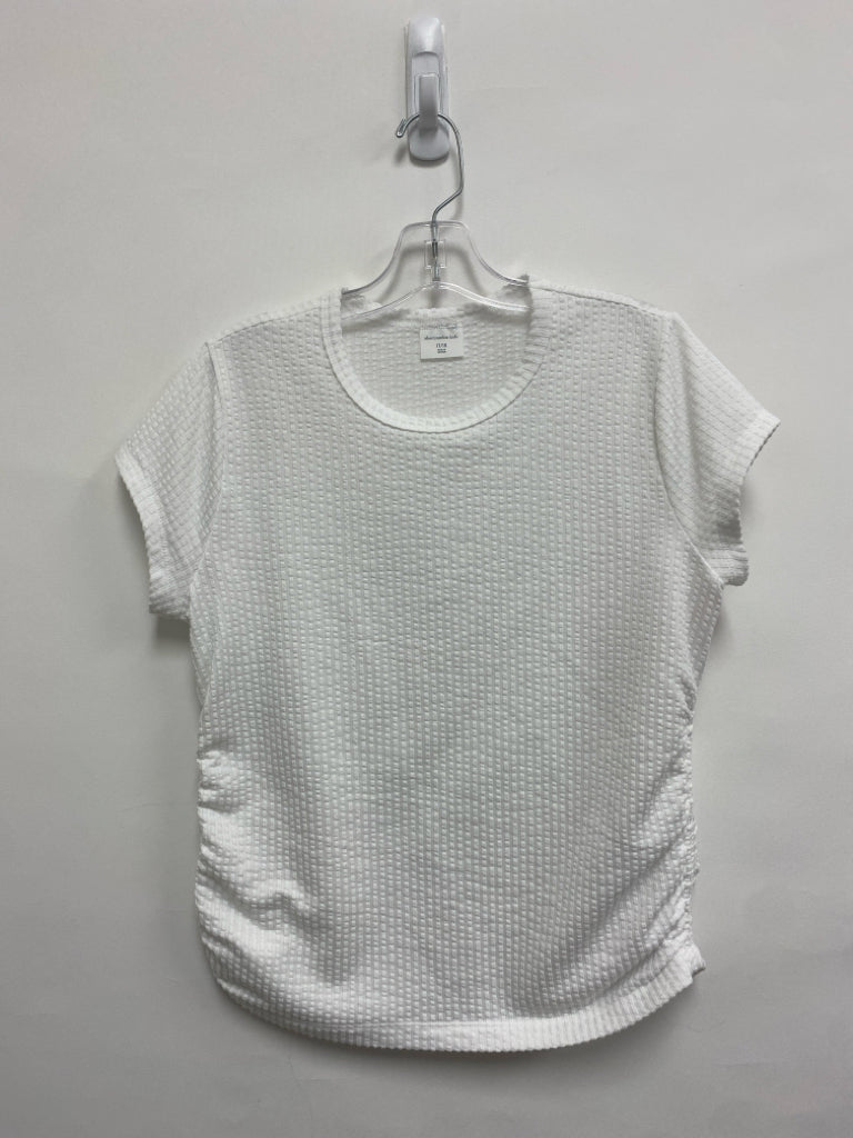 Abercrombie Kids SIZE 17/18 White Texture Girl&