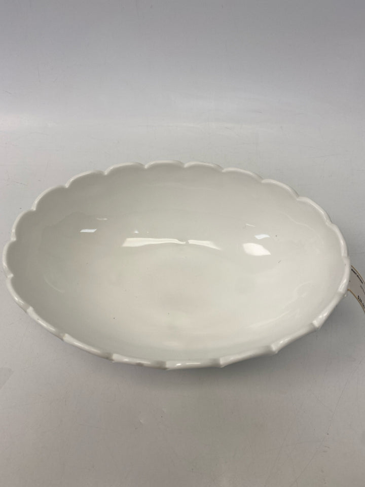 White Fruit Glass Bowl(s)