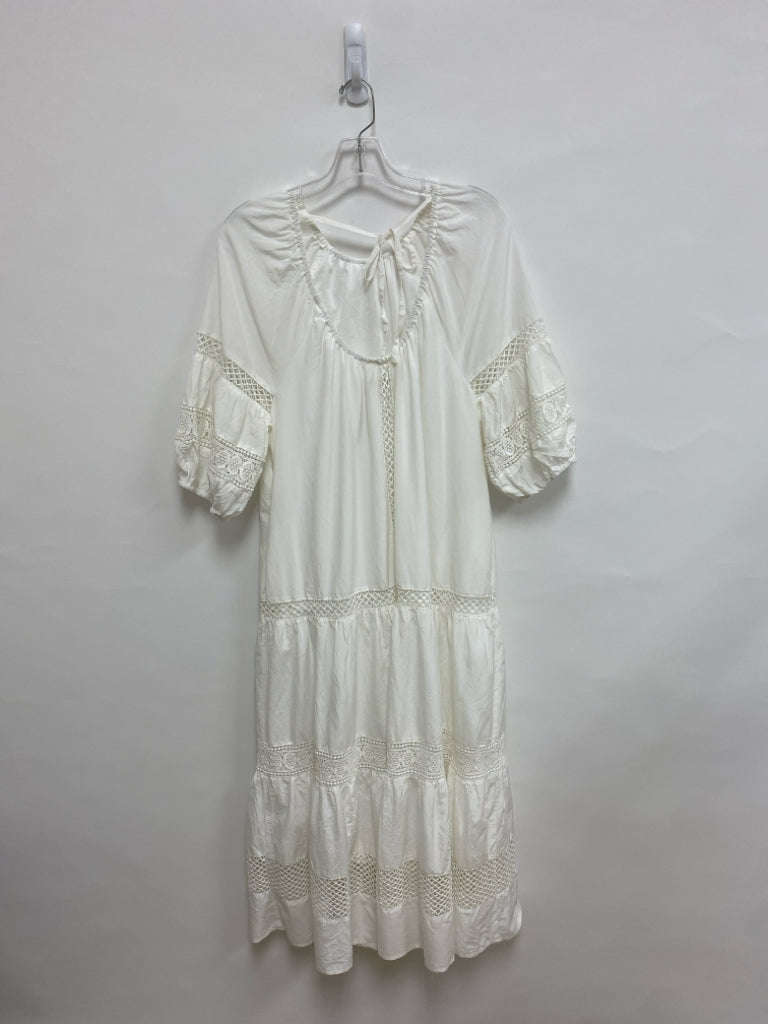 Marie Oliver Size S White Maxi Ladies Dress