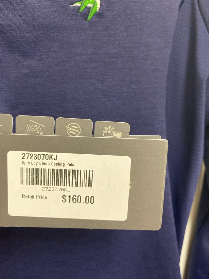 NWT KJUS Size XS Navy Long Sleeve Athletic Top