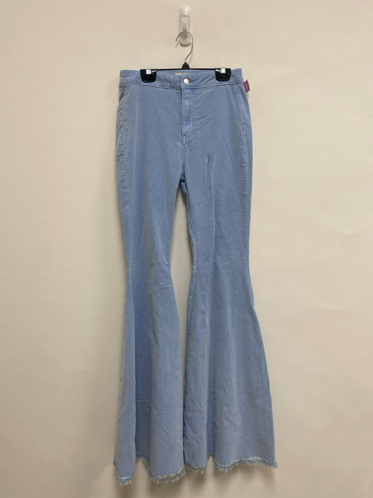 We The Free Size 26 Powder Blue Flared Corduroy Ladies Pants