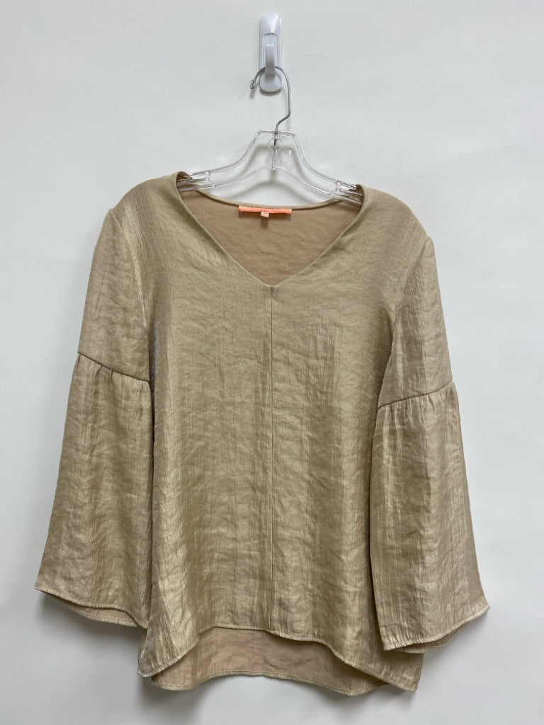 VILAGALLO Size 44 Champagne Ladies Top