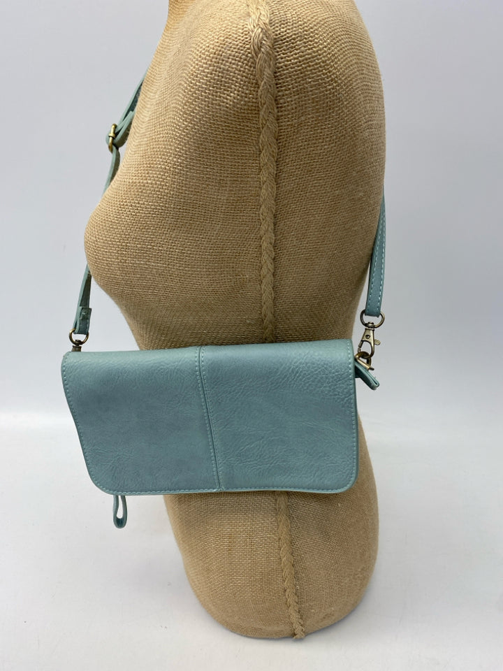 Joy Susan Pale Aqua Crossbody