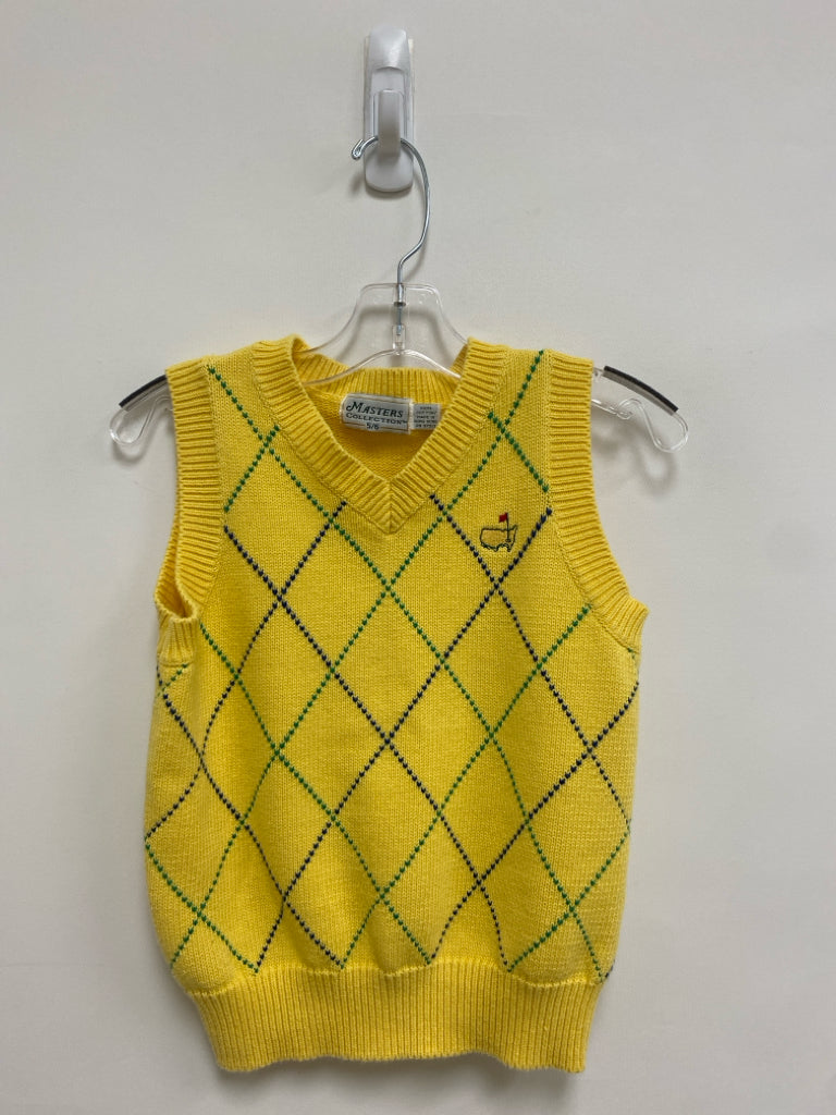 Masters Collection SIZE 5/6 Yellow Green/Navy Boy&