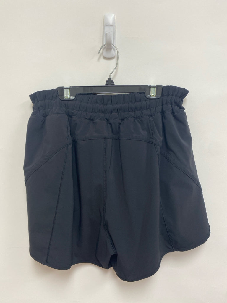 Lululemon Size 14 Black Ladies Shorts