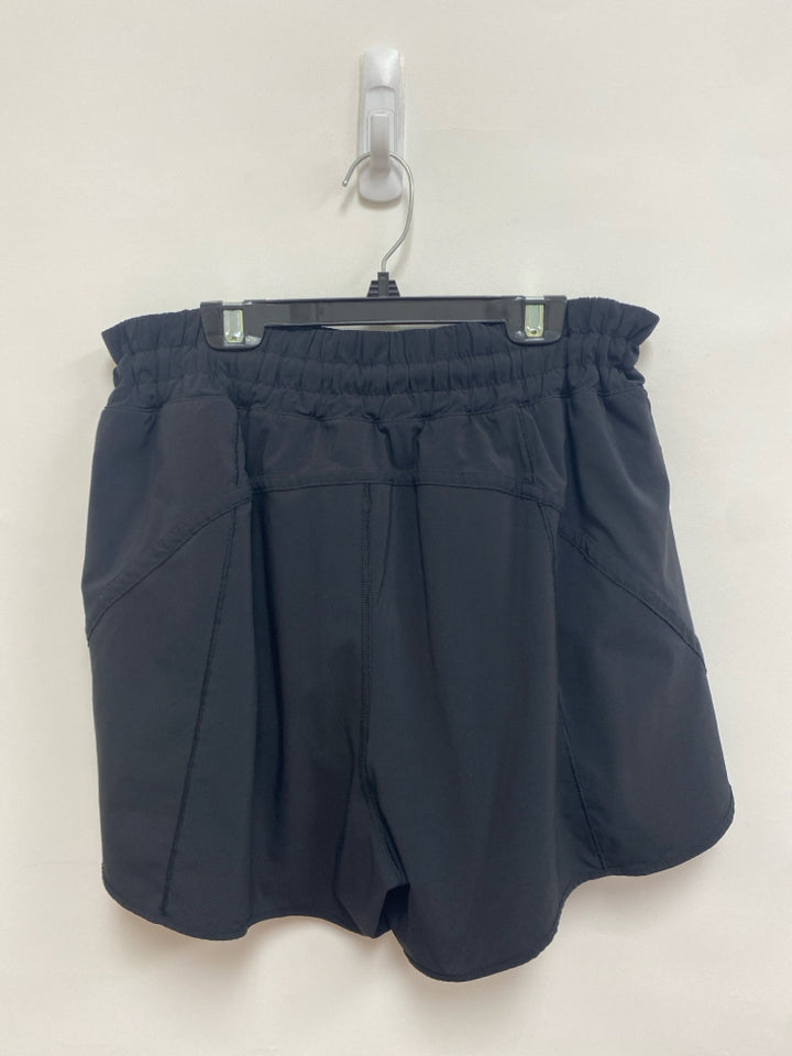 Lululemon Size 14 Black Ladies Shorts