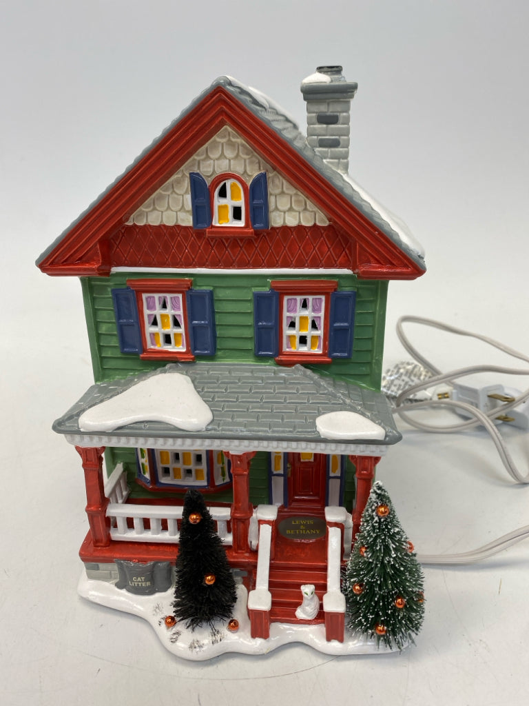 Dept. 56 Red White/Multi Snow Village Christmas