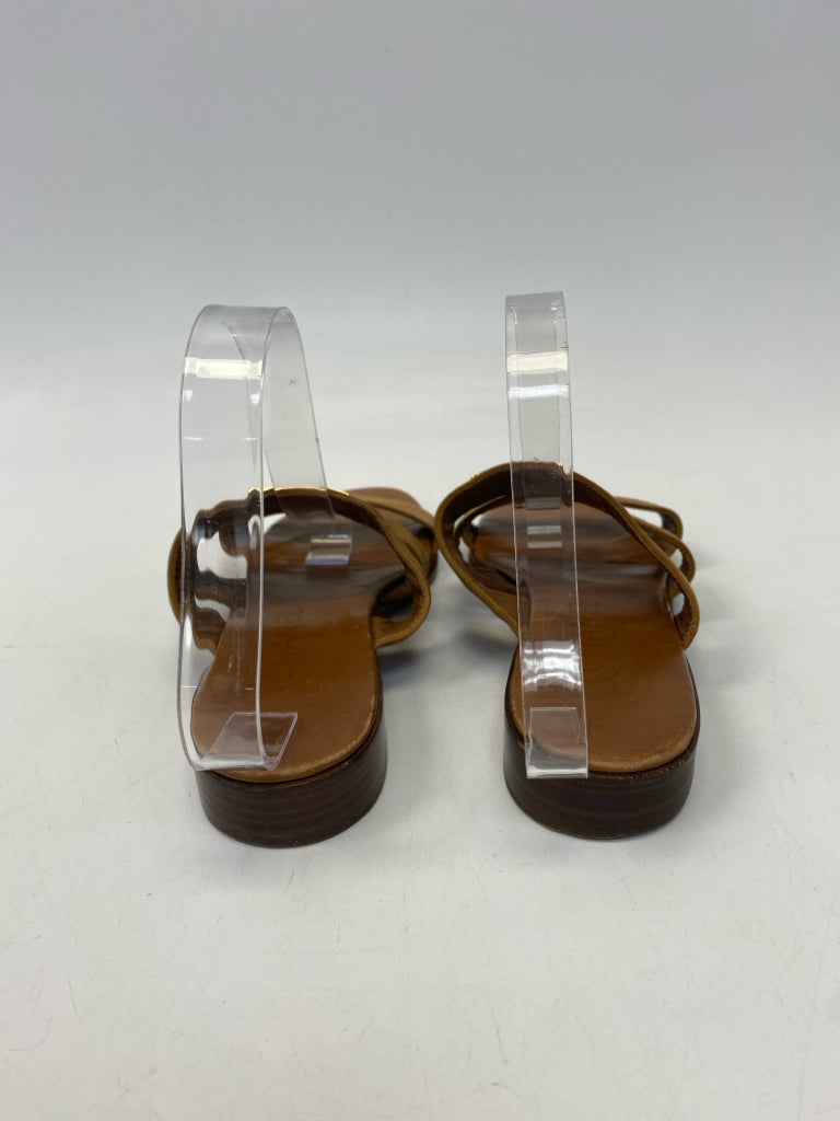 Chanel  Size 40.5 Brown Sandals