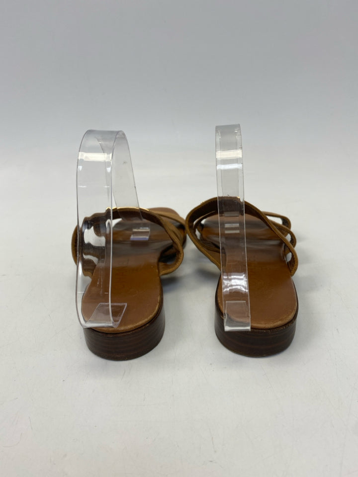 Chanel  Size 40.5 Brown Sandals