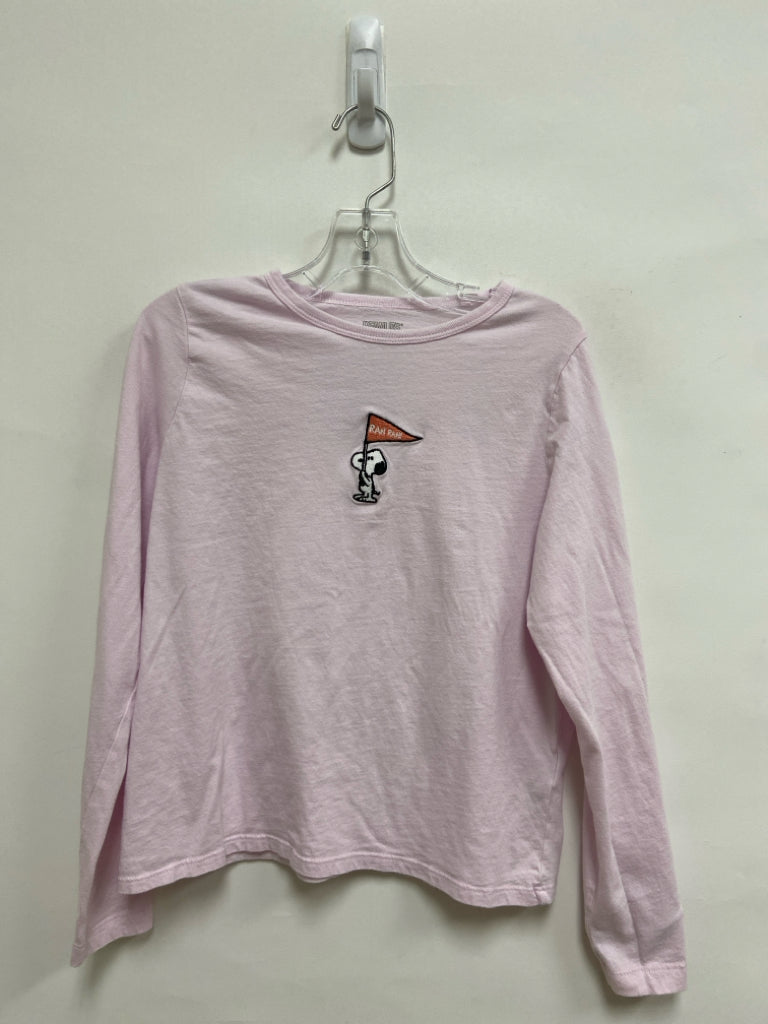 PEANUTS SIZE 14 Pale Pink Long Sleeve Girl&