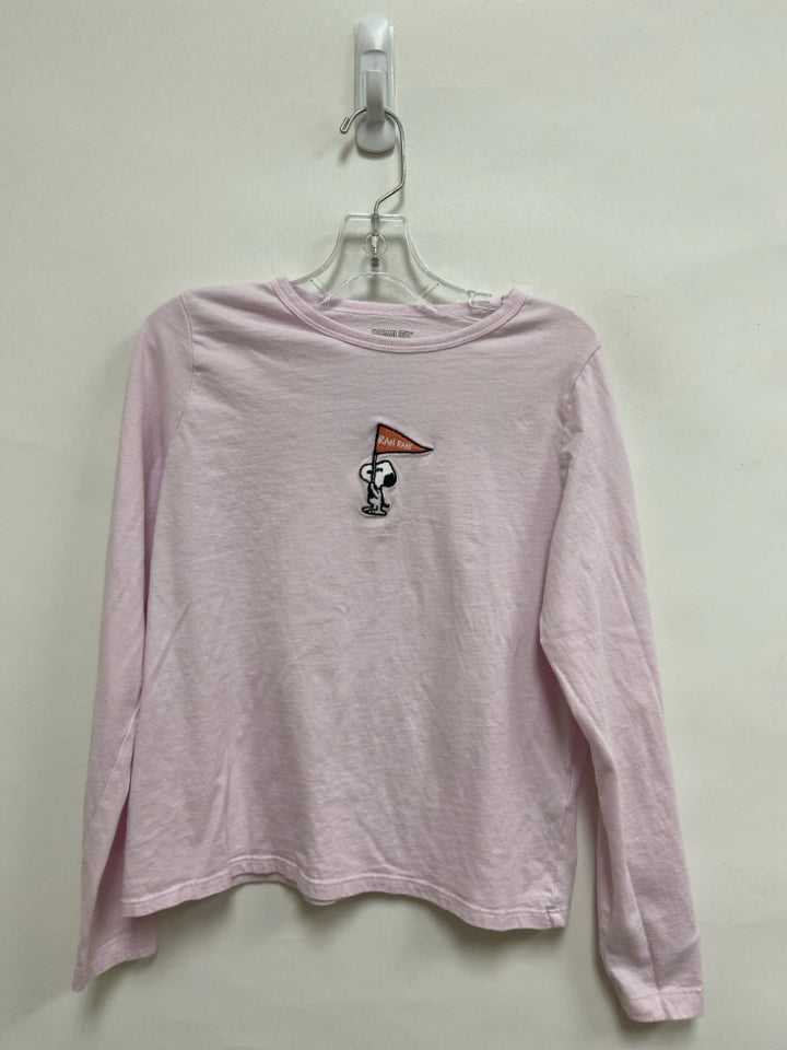 PEANUTS SIZE 14 Pale Pink Long Sleeve Girl&