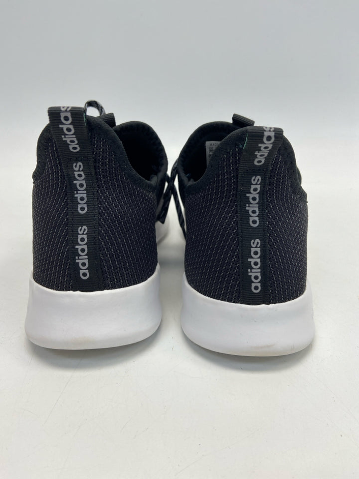 Adidas  Size 7.5 Black Lace-up Sneakers