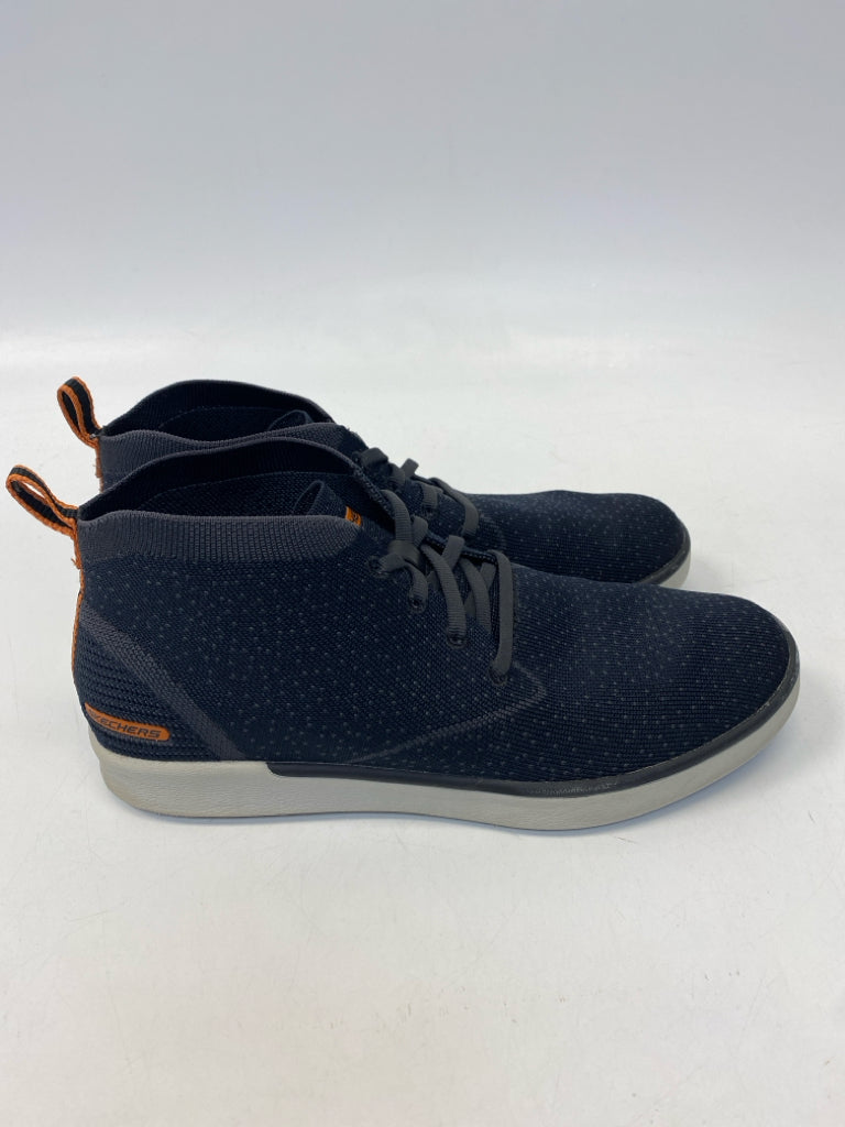 Skechers Size 7.5 Dark Navy Men&