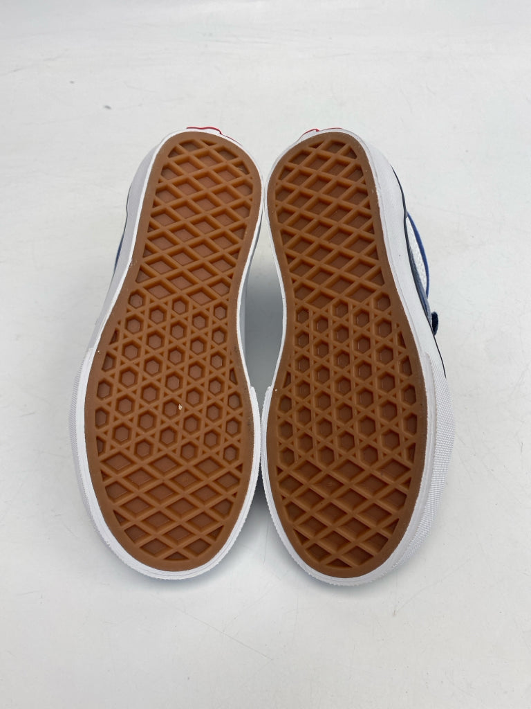 NWOT Vans SIZE 12 Navy/Blue White Boy&