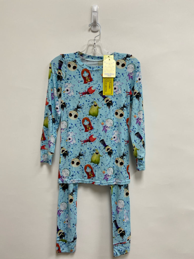 NWT SIZE 7/8 Blue Multi Color Halloween Girl&
