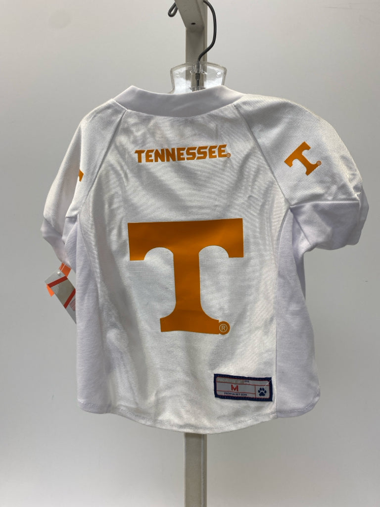 NWT White Orange Pet Clothing