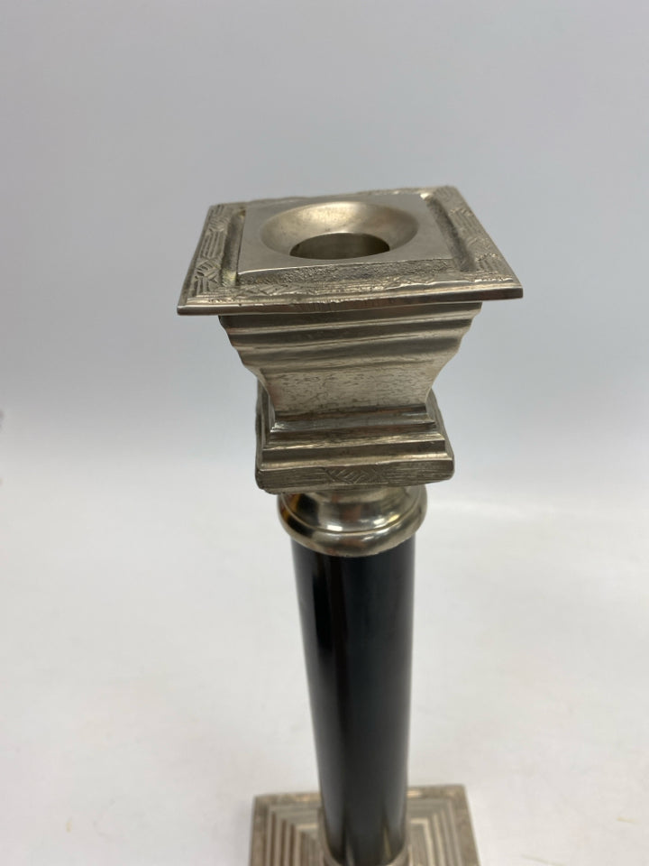 Black Silver Candleholder(s)