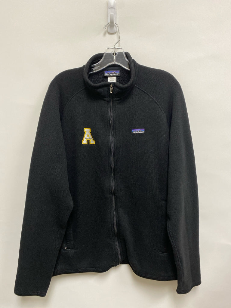 Patagonia Size L Black Appalachian State Zip Down Men&