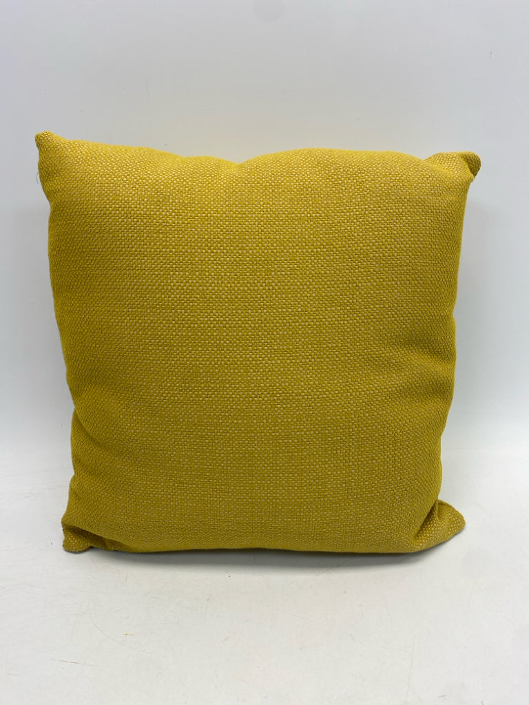 Gold Woven Pillow