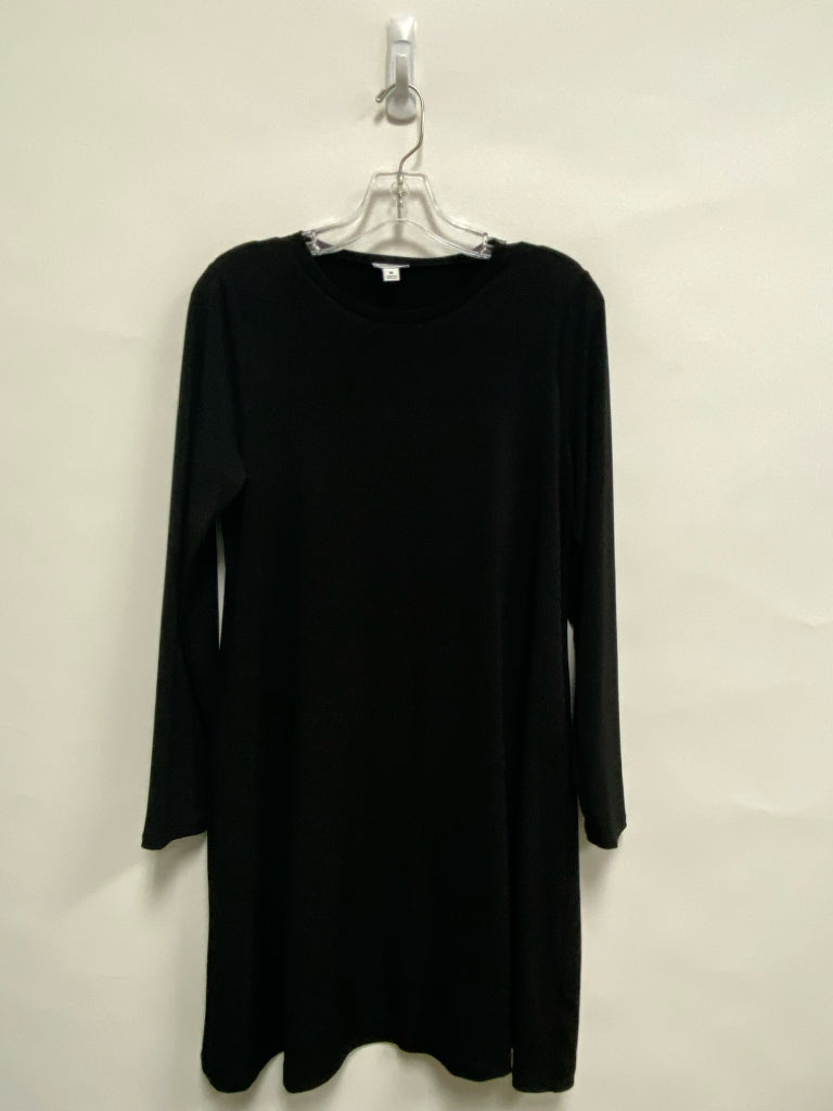 J Crew Size M Black Long Sleeve Ladies Dress