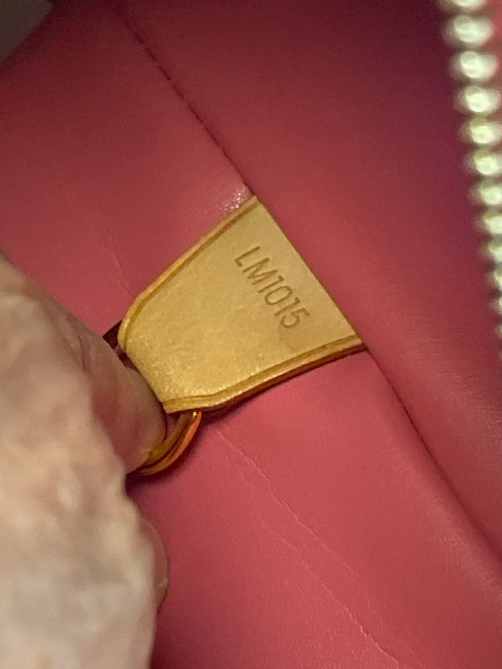 Louis Vuitton Pink Monogram Vernis Patent Tote LM1015