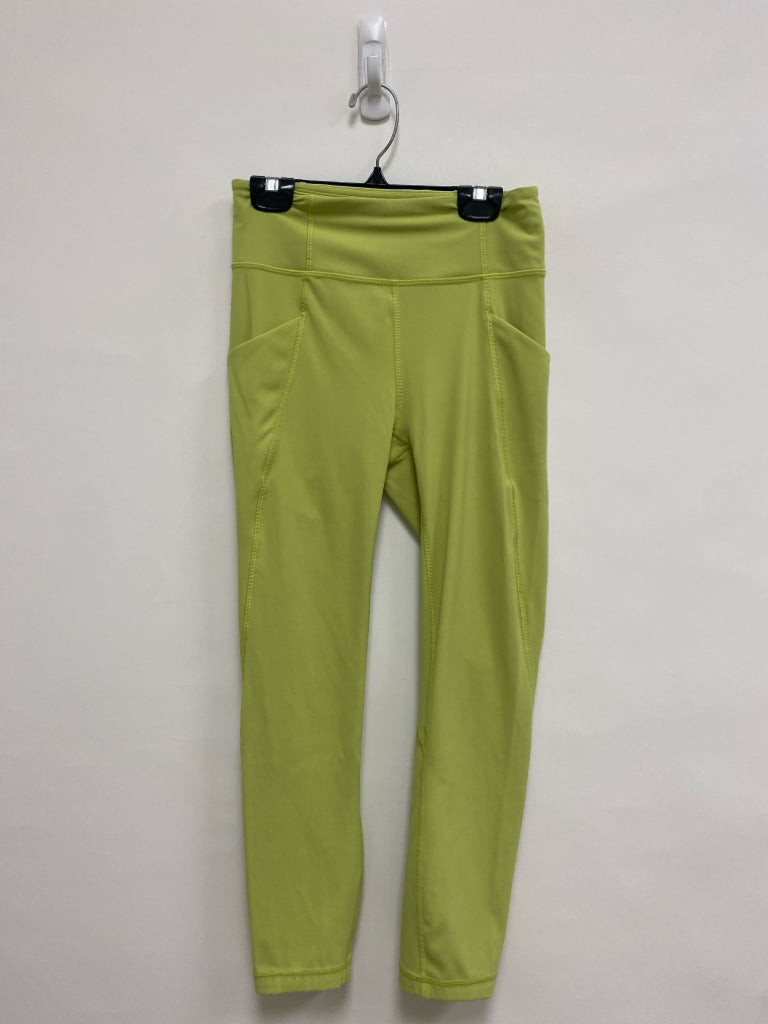 Lululemon Size 4 Lime Green Athletic Leggings