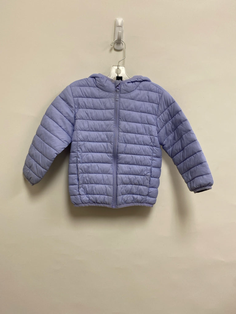 Eddie Bauer SIZE 3T Pale Periwinkle Puffer Hooded Girl&