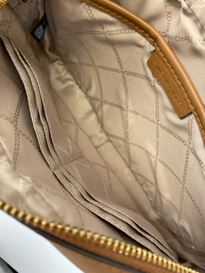 Michael Kors Dark Brown Signature Crossbody