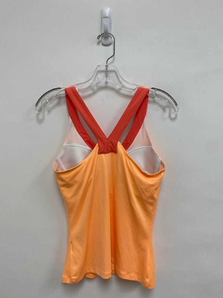 Nike Size M Coral Orange Sleeveless Athletic Top