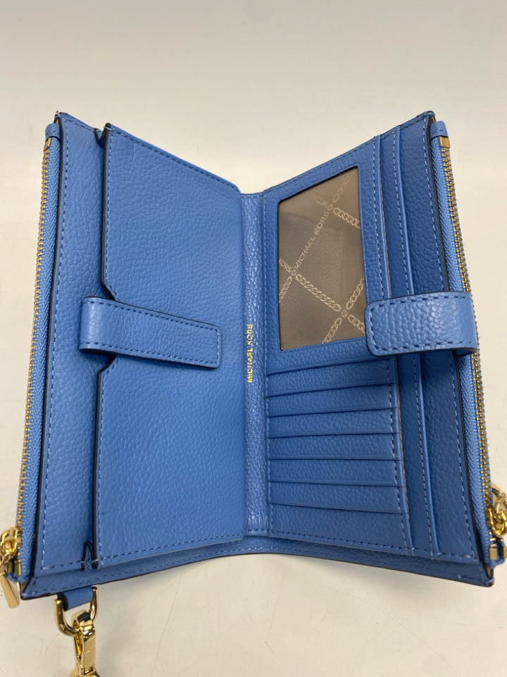 Michael Kors Blue Wristlet
