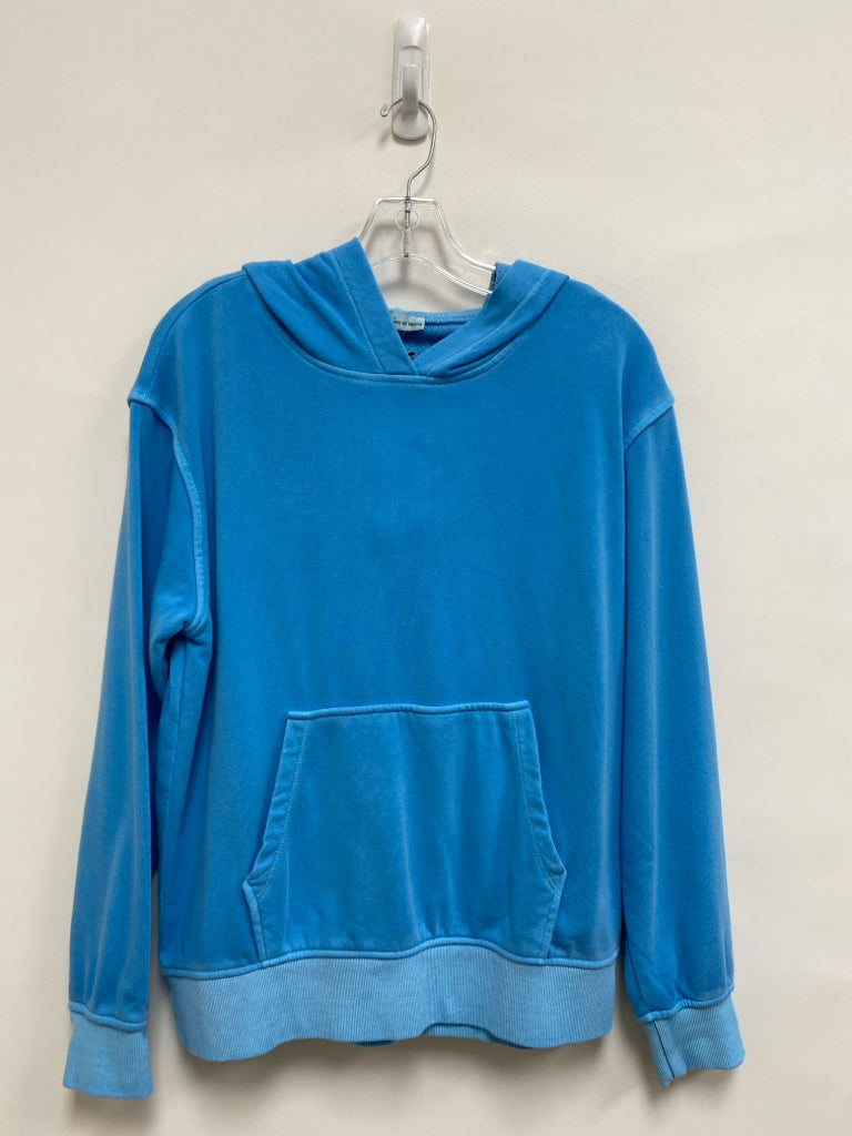 NWT Zenana Size S Turquoise Hooded Ladies Sweatshirt
